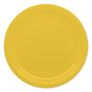 PIATTI ECOLOR 24cm GIALLO 25pz