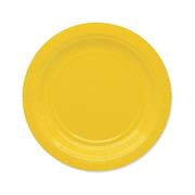 PIATTI ECOLOR 18cm GIALLO 25pz