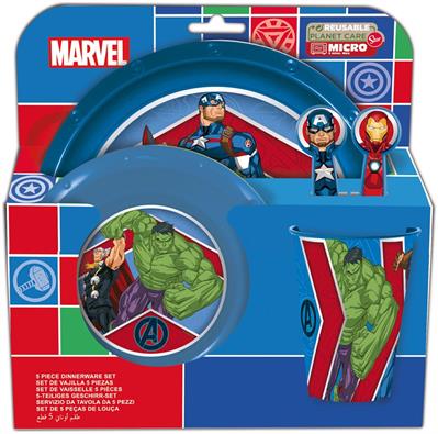 SET PAPPA 5pz AVENGERS