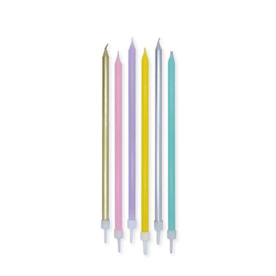 CANDELE MATITA SOFT RAINBOW 6pz