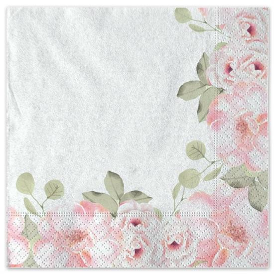 TOVAGLIOLI FLORAL 20pz 33x33