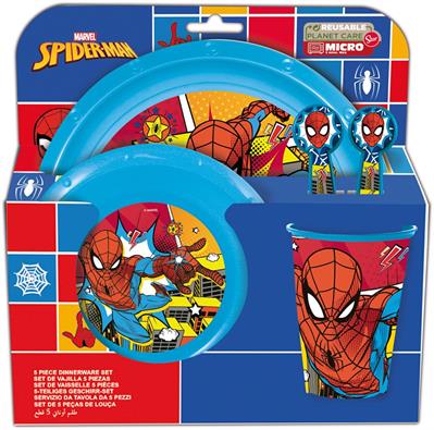 SET PAPPA 5pz SPIDERMAN