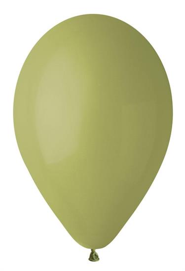 PALLONCINI MEDIUM 100pz VERDE OLIVA