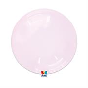 PALLONCINO BUBBLE 18'/45cm CRYSTAL ROSA