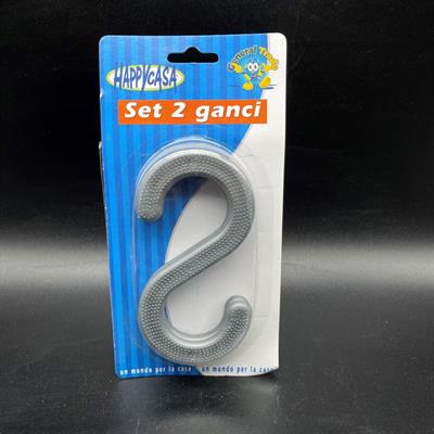 SET 2 GANCI PLASTICA