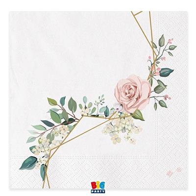 TOVAGLIOLI FLORAL GEOMETRIC 20pz