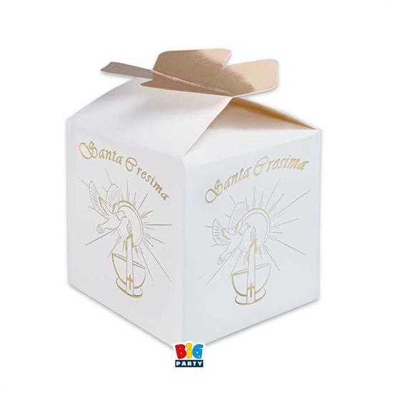 SCATOLA CUBO CRESIMA GOLD 5x5