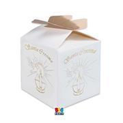 SCATOLA CUBO CRESIMA GOLD 5x5