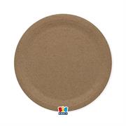 PIATTI ECOLOR 24cm KRAFT 25pz