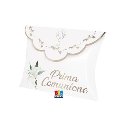 SCATOLINA BUSTA COMUNIONE LILY 10x8x3.