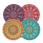 PIATTI MANDALA 20cm 8pz MIXCOLOR