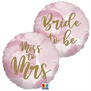 MYLAR 45cm BRIDE TO BE