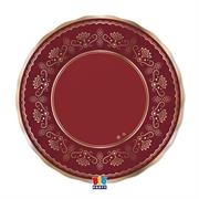 PIATTI ROYAL RED GOLD 30cm 6pz