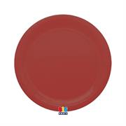 PIATTI ECOLOR 24cm ROSSO INTENSO 25pz