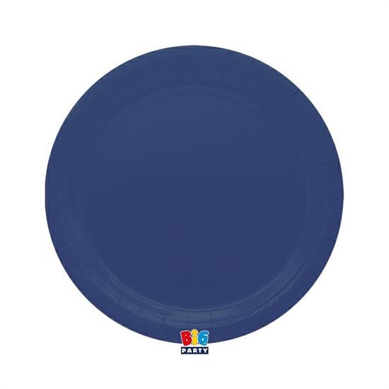 PIATTI ECOLOR 24cm BLU NOTTE 25pz