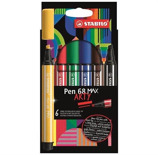 STABILO PEN68 MAX 6 colori