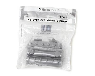 BLISTER MONETE 1 CENT 20pz