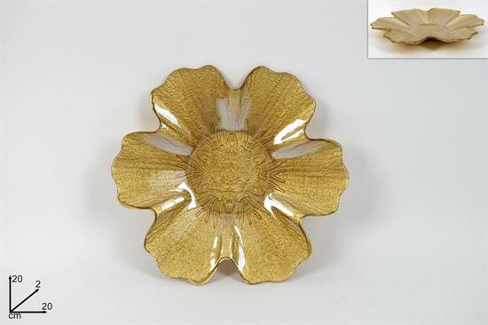 PIATTINO 20cm FIORE ORO