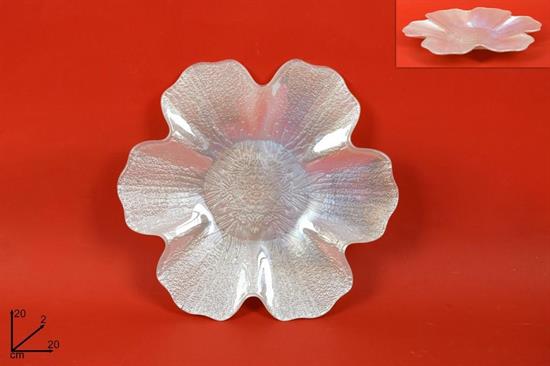 PIATTINO 20cm FIORE BIANCO