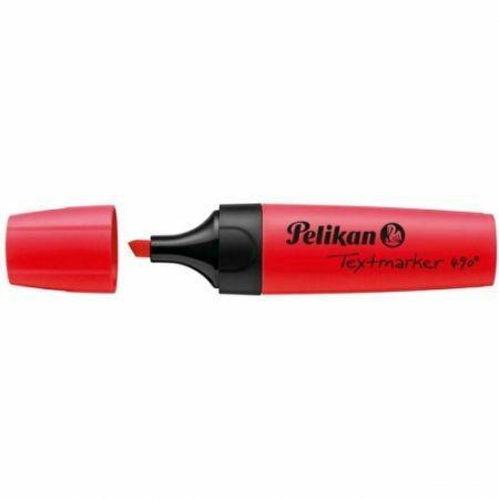 EVIDENZIATORE PELIKAN ROSSO NEW