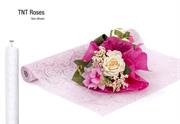 ROTOLO TNT ROSES BIANCO 54cm col.6301