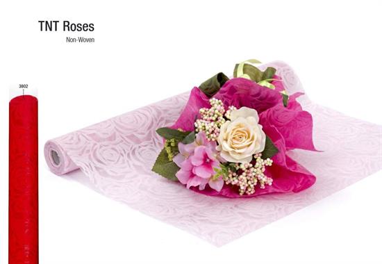 ROTOLO TNT ROSES ROSSO 54cm col.3802