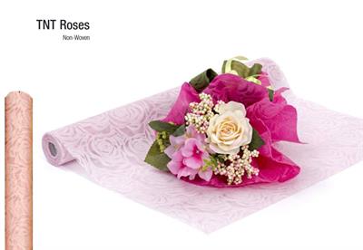 ROTOLO TNT ROSES ROSA 54cm col.3101