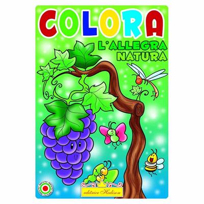 LIBRO COLORA L'ALLEGRA NATURA