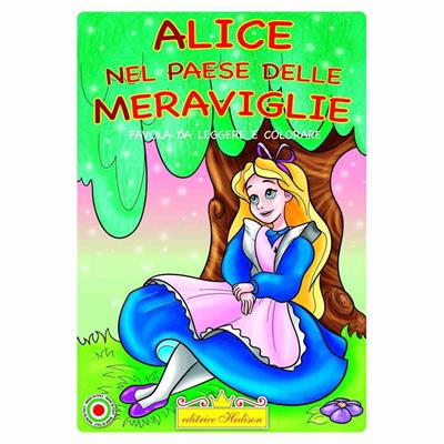 LIBRO FAVOLA ALICE NEL PAESE MERAVIGLIE