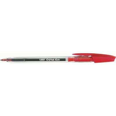 BIC CRISTAL CLIC ROSSO