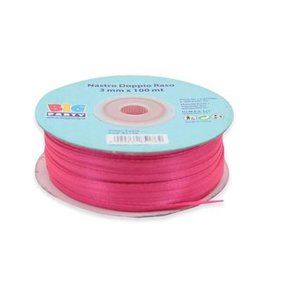 ROTOLO RASO 3mm 100mt FUXIA