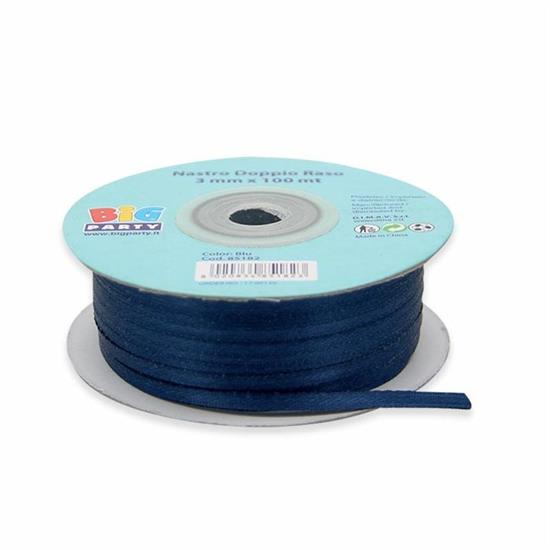 ROTOLO RASO 3mm 100mt BLU