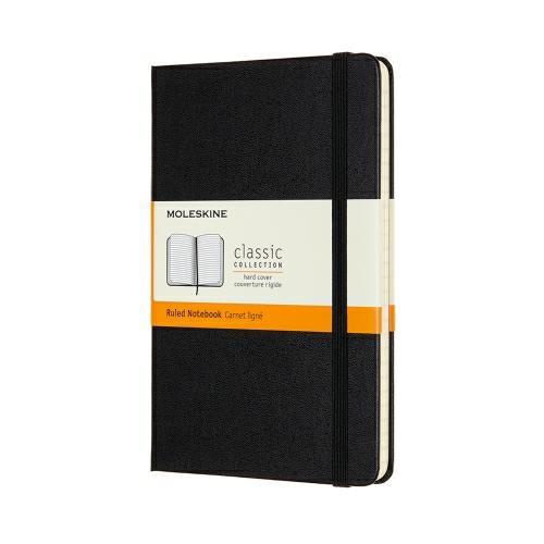 MOLESKINE M NERO RIGHE 11,5x17,5 COP.RIGIDA