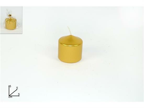 CANDELA ORO 5x5cm