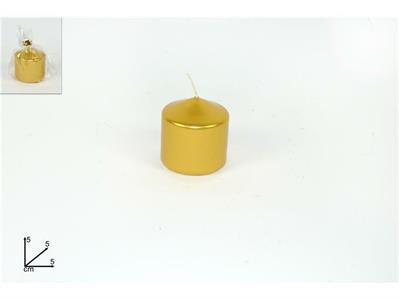 CANDELA ORO 5x5cm