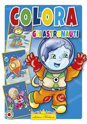 LIBRO COLORA ASTRONAUTI.