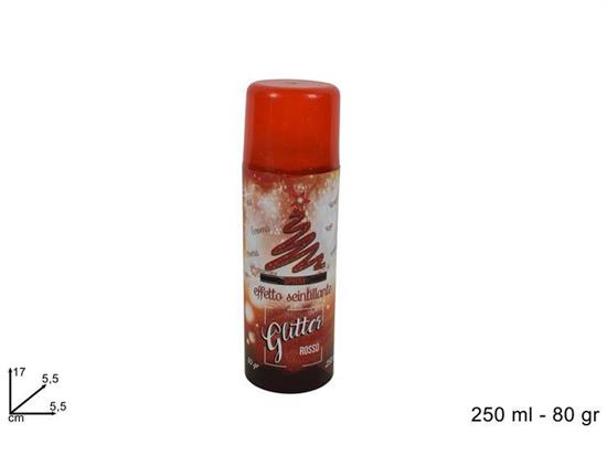 BOMBOLETTA GLITTER ROSSO 100ml