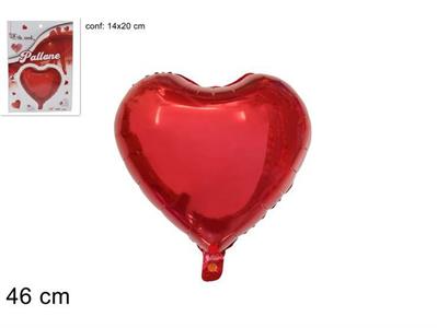 MYLAR CUORE ROSSO 46cm