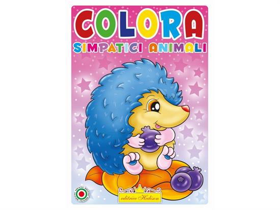 LIBRO MULTIPAGINE COLORA ANIMALI SIMPATICI