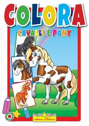 LIBRO COLORA CAVALLI E PONY.