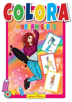 LIBRO COLORA MODERN GIRLS