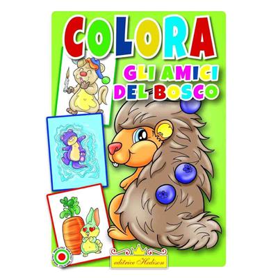 LIBRO COLORA AMICI DEL BOSCO