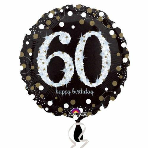 MYLAR 45cm 60 ANNI SPARKLING