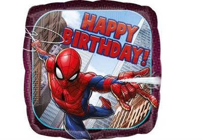 MYLAR SPIDERMAN HAPPY BIRTHDAY 42cm