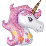 MYLAR UNICORNO MAGICAL 83x73cm SUPER SHAPE