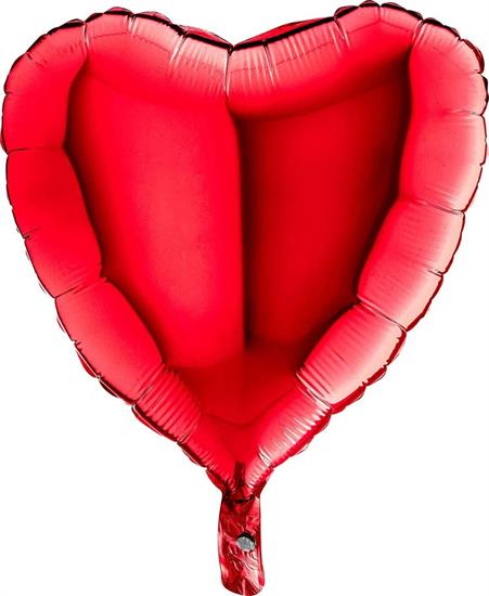 MYLAR CUORE 42cm ROSSO 18.