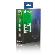 MOUSE OTTICO USB 1000DPI NGS BLU