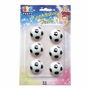 CANDELINE PALLONE CALCIO 6pz