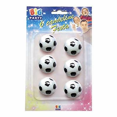 CANDELINE PALLONE CALCIO 6pz