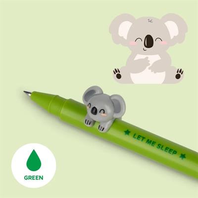 PENNA GEL LEGAMI LOVELY FRIENDS - KOALA - ink verde